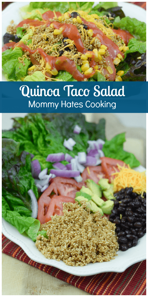 Quinoa Taco Salad #VillageHarvestInspired #Sponsored
