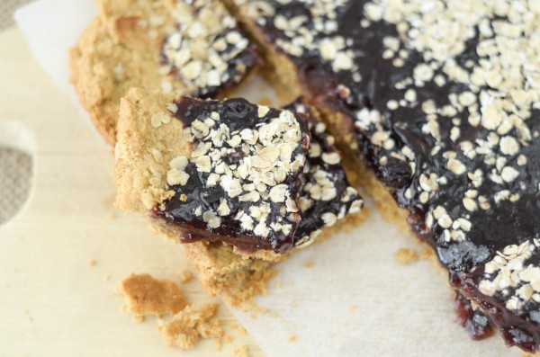 Peanut Butter & Berry Bars #ad 