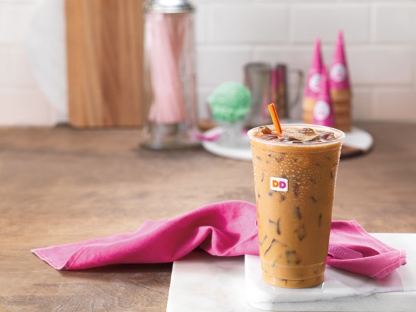 New Pistachio Iced Coffee from Dunkin' Donuts #DunkinDonuts #ad 