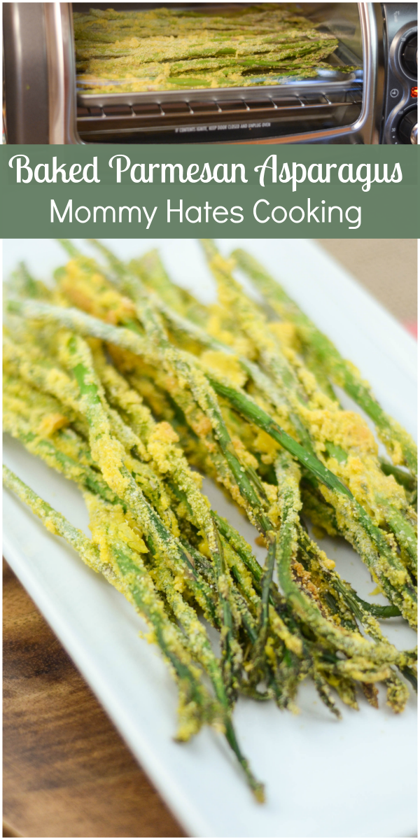 Toaster Oven Giveaway & Baked Parmesan Asparagus #EasyReach #Sponsored #Giveaway @Target @HamiltonBeach
