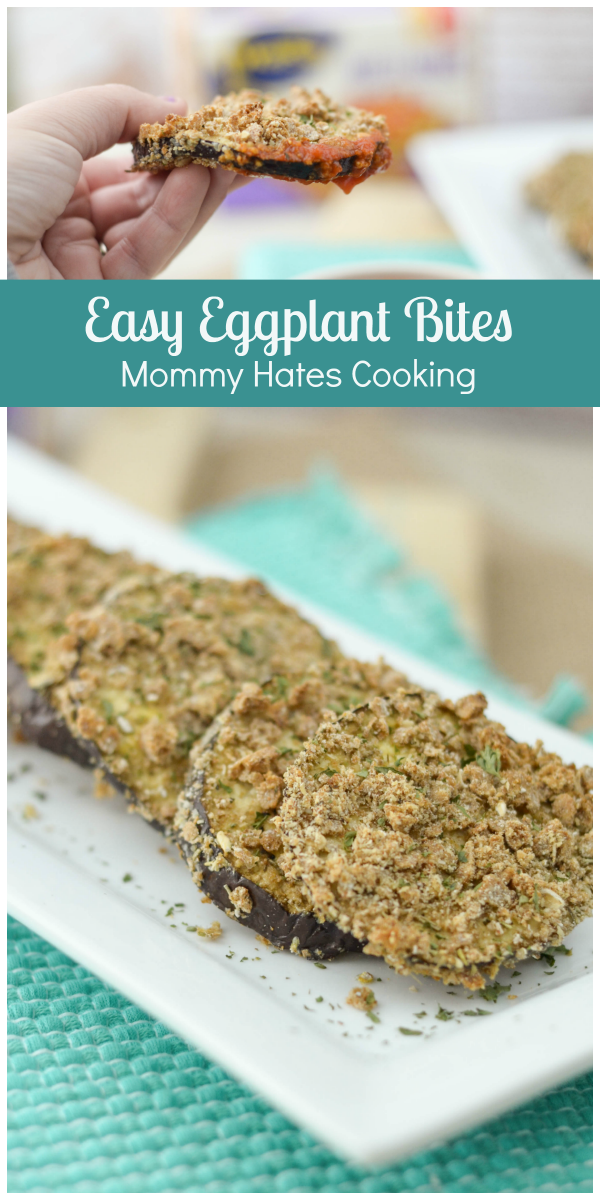 Easy Eggplant Bites Recipe #DaretoPair #ad 