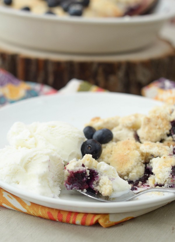 Blueberry Crumb Cobbler #FreshfromFlorida #ad #IC