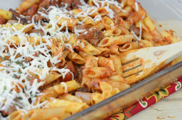 Homestyle Cheesy Penne #SimmeredinTradition #ad