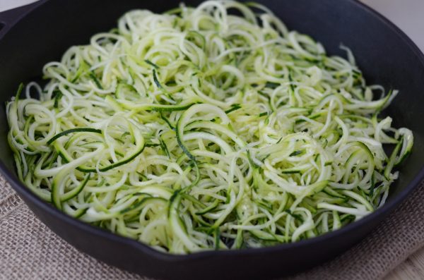 Cheesy Baked Zoodles #PantryInsiders #ad