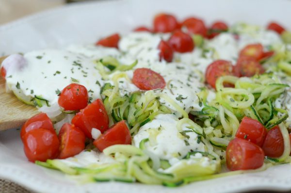 Cheesy Baked Zoodles #PantryInsiders #ad