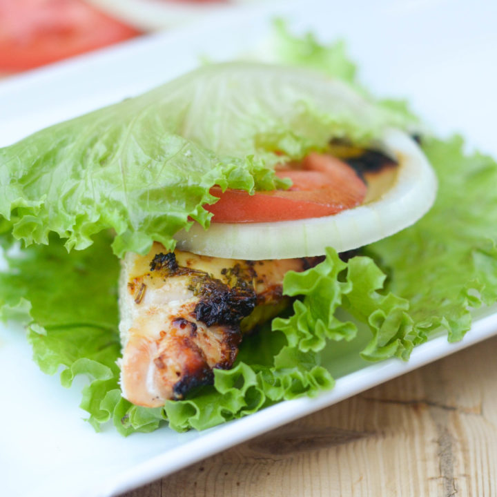 Lettuce Wrapped Chicken Sandwiches