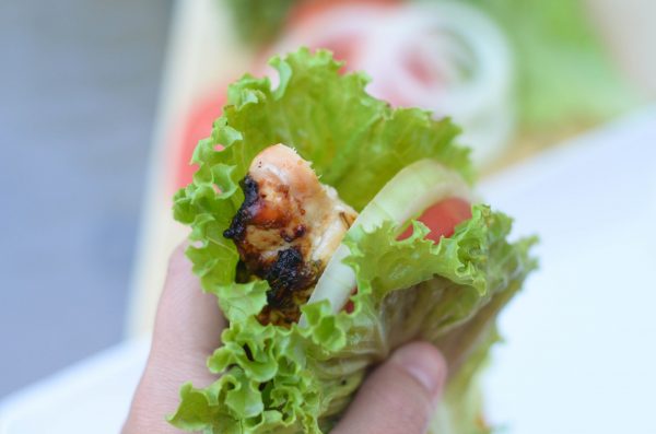Lettuce Wrapped Chicken Sandwiches 