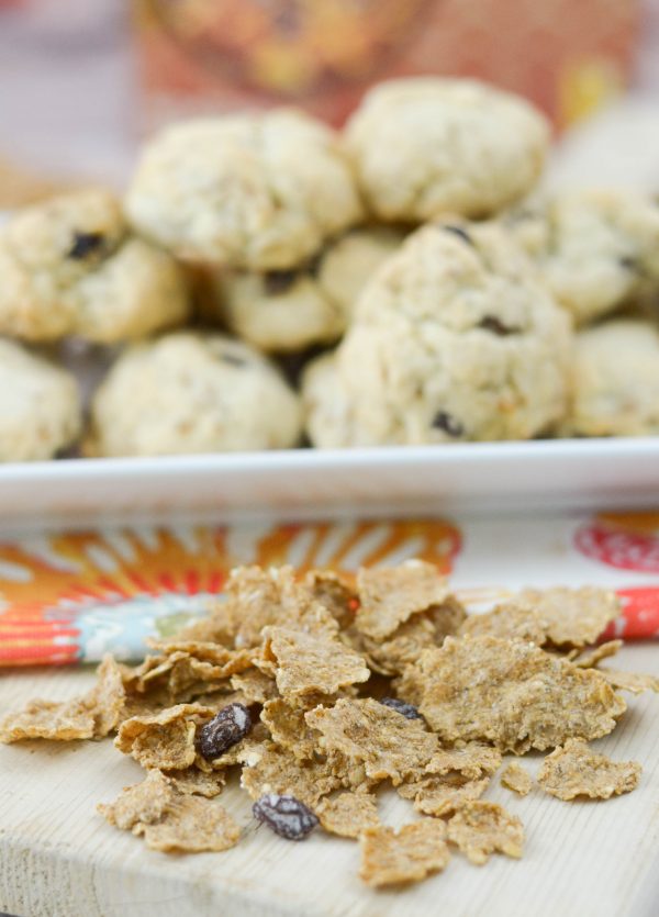 Raisin Bran Oatmeal Cookies