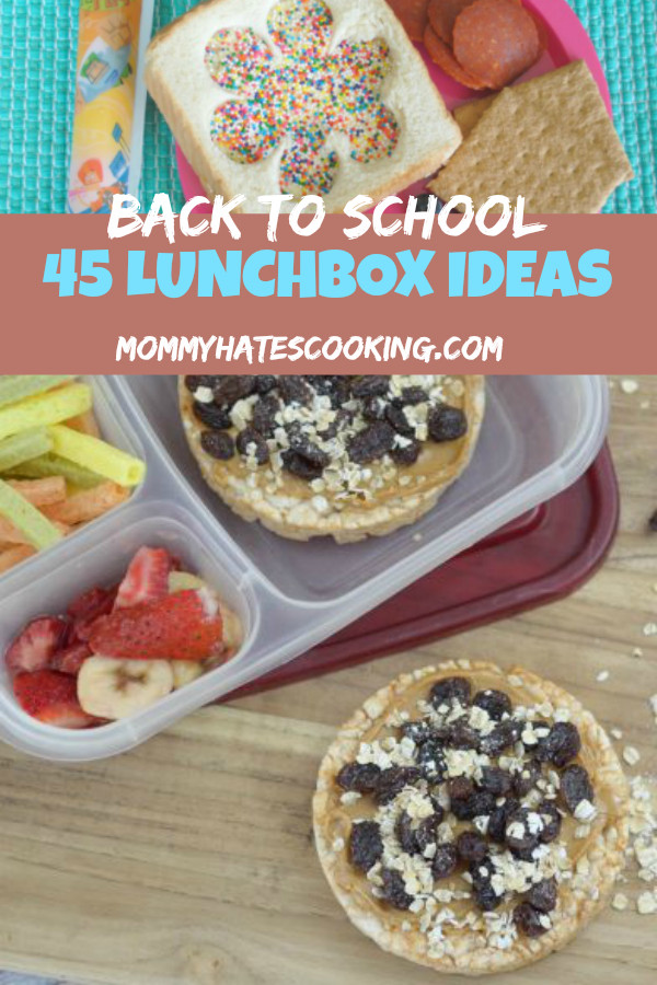 45 BACK TO SCHOOL LUNCHBOX IDEAS