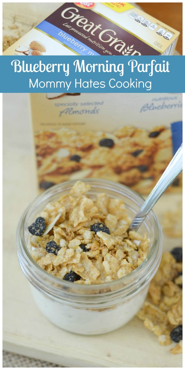 Blueberry Morning Parfaits #RealValueRealDelicious #ad