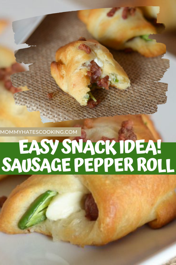 SAUSAGE PEPPER ROLL