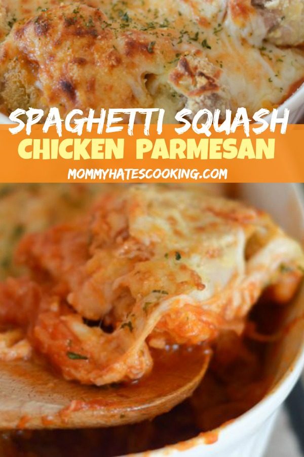 Chicken Parmesan with Spaghetti Squash