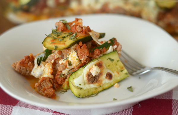 Hearty Zucchini Lasagna #TrendingintheKitchen AD