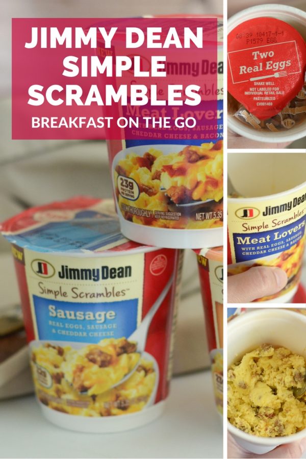 Breakfast in Minutes with Jimmy Dean Simple Scrambles
