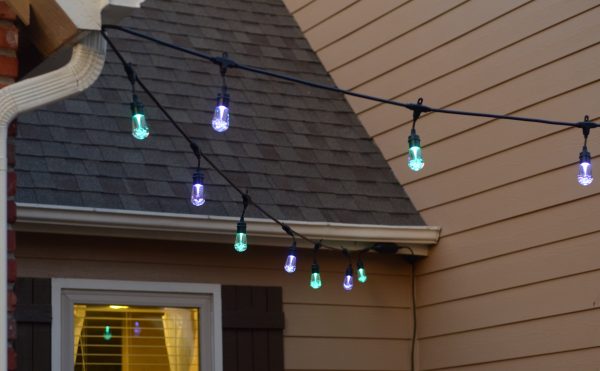Brighten Up the Patio with Enbrighten Seasons #ColorCafeLights AD