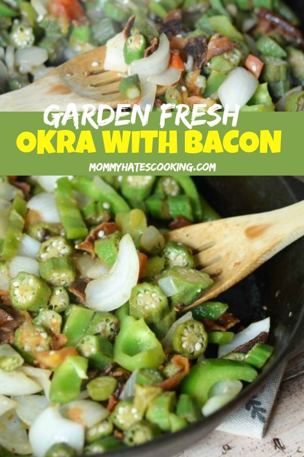Stewed Okra with Bacon