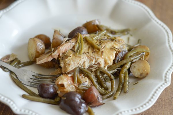 Slow Cooker Rosemary Chicken