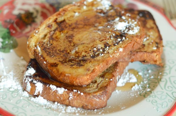 Maple & Pumpkin French Toast #BakedwithCare #MorningswithSwirl #ad 
