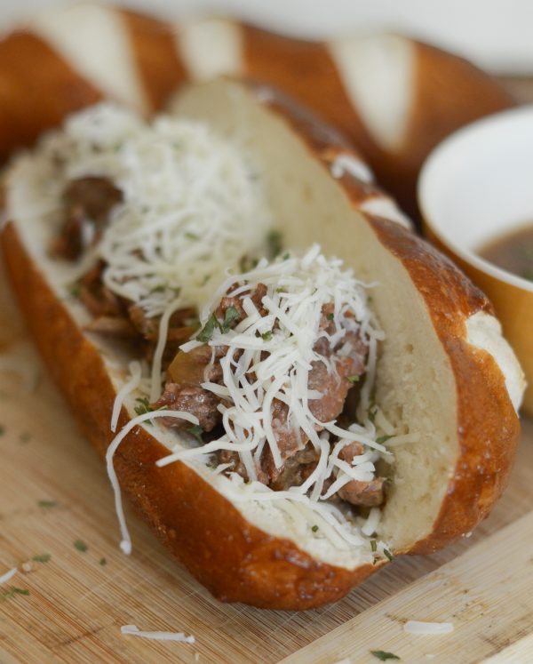 Slow Cooker French Dip Subs