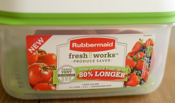{Giveaway} Keep Foods Fresh with Rubbermaid FreshWorks #FreshWorksFreshness AD 