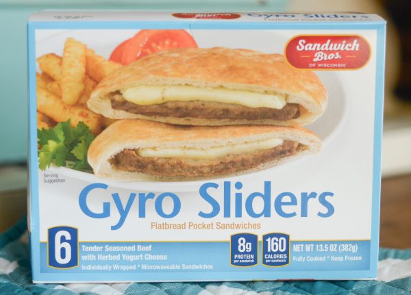Roasted Greek Potatoes & Gyro Sliders