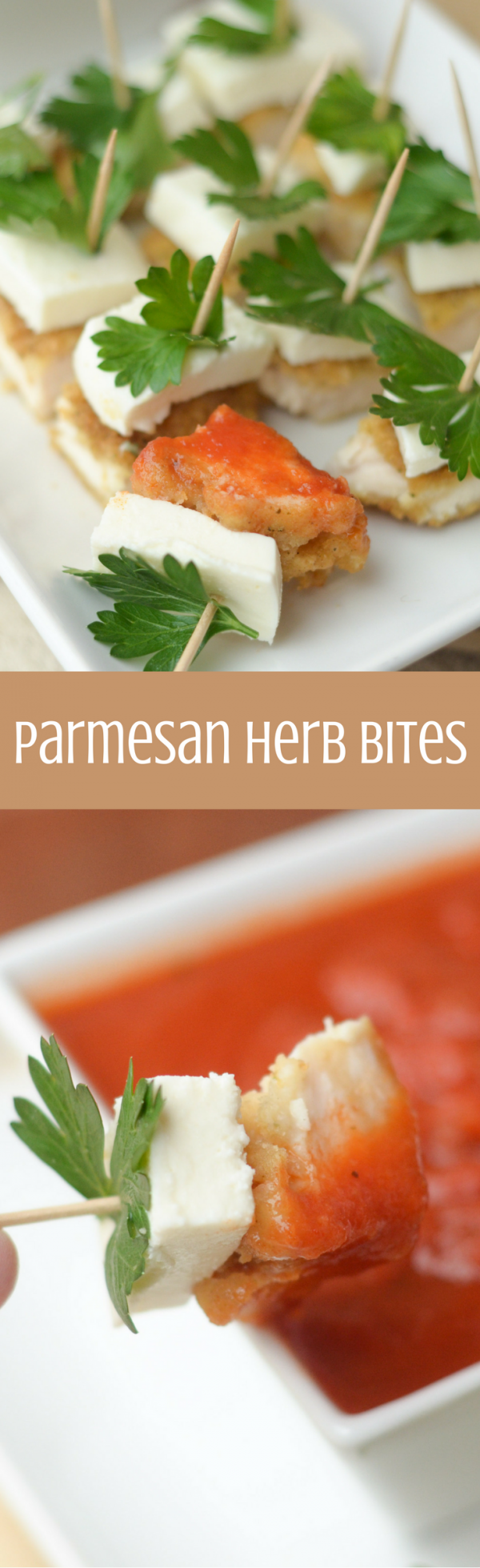 {Holiday Appetizer} Parmesan Herb Bites #TysonMadewithLove #ad 