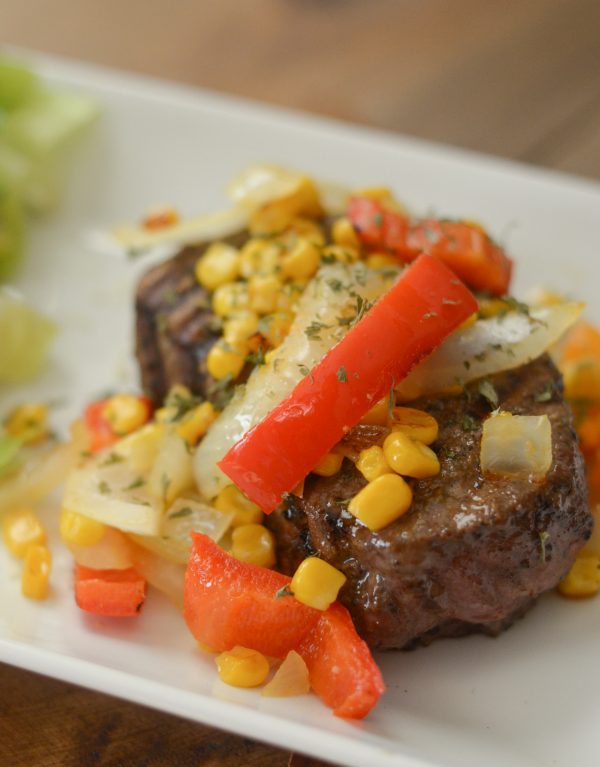{Giveaway} Veggie Topped Filet Mignon #GiftsthatSizzle #ad 
