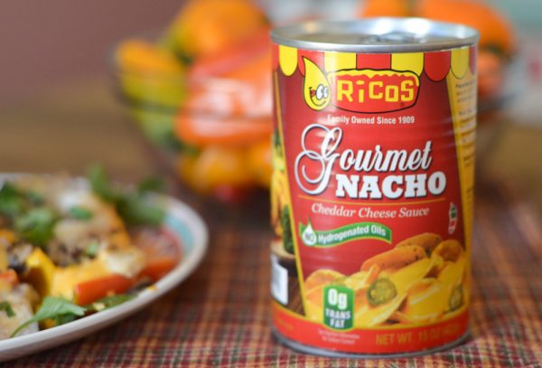 Cheesy Sweet Pepper Nachos #RicosCheesePlease #ad 