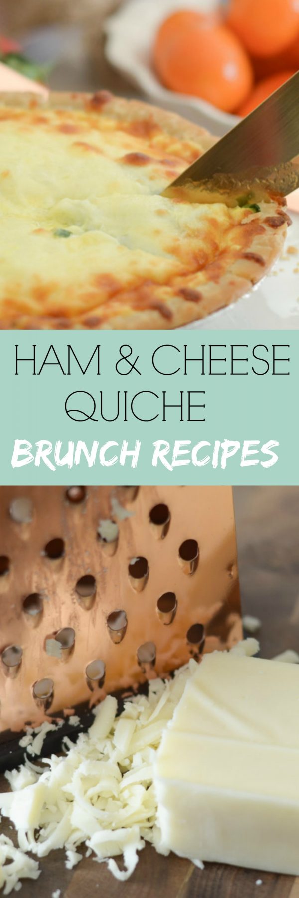 Ham & Cheese Quiche Brunch Recipe