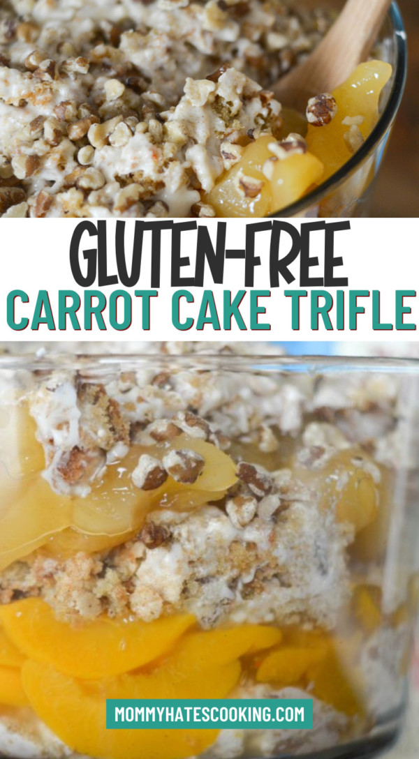 gluten free carrot cake trifle