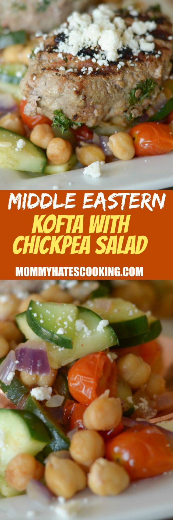Kofta with Chickpea Salad