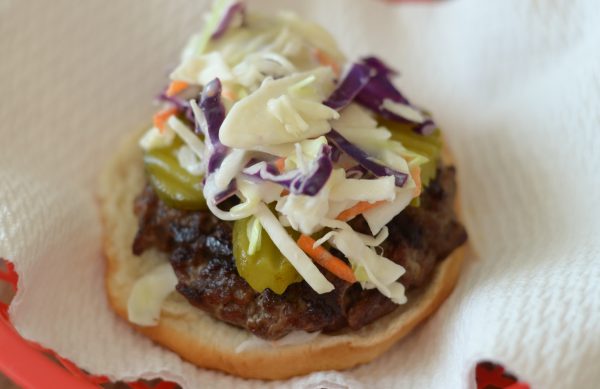 Grilled Barbecue Slaw Burgers #SummerofSlawSweeps #ad 
