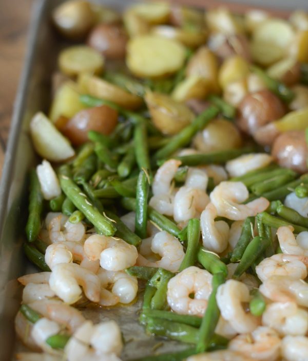 Garlic Rosemary Sheet Pan Dinner Recipe 