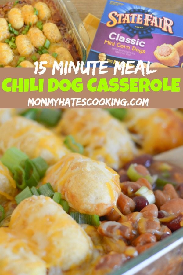 Chili Dog Casserole