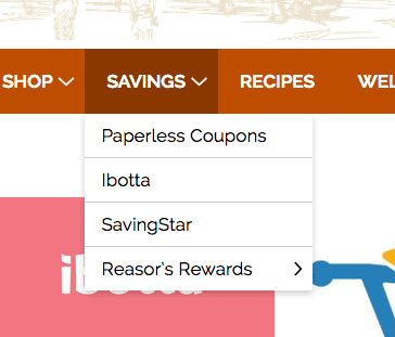 Save at Reasor's with Paperless Coupons