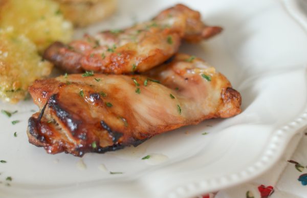 Air Fryer Glazed Chicken Thighs #AirFryer #GlutenFree