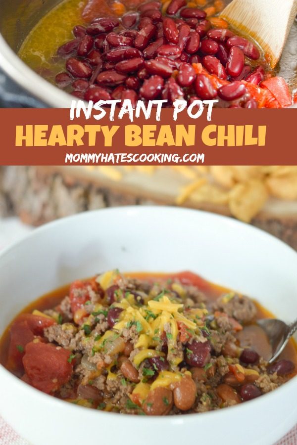 Instant Pot Hearty Bean Chili