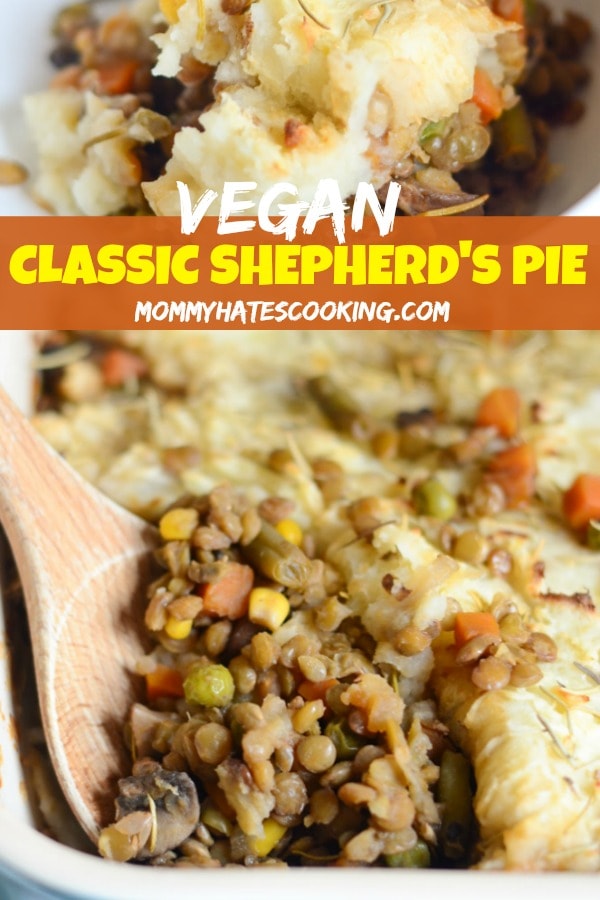 vegan shepherd's pie