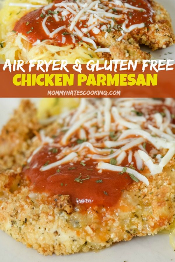Gluten-Free Air Fryer Chicken Parmesan 