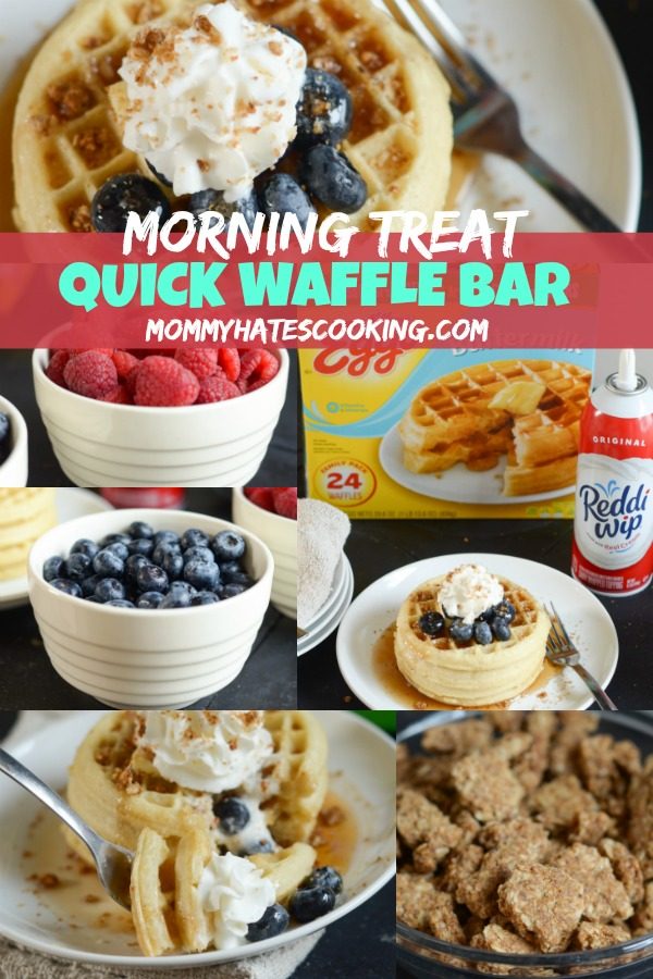 Quick and Easy Waffle Bar