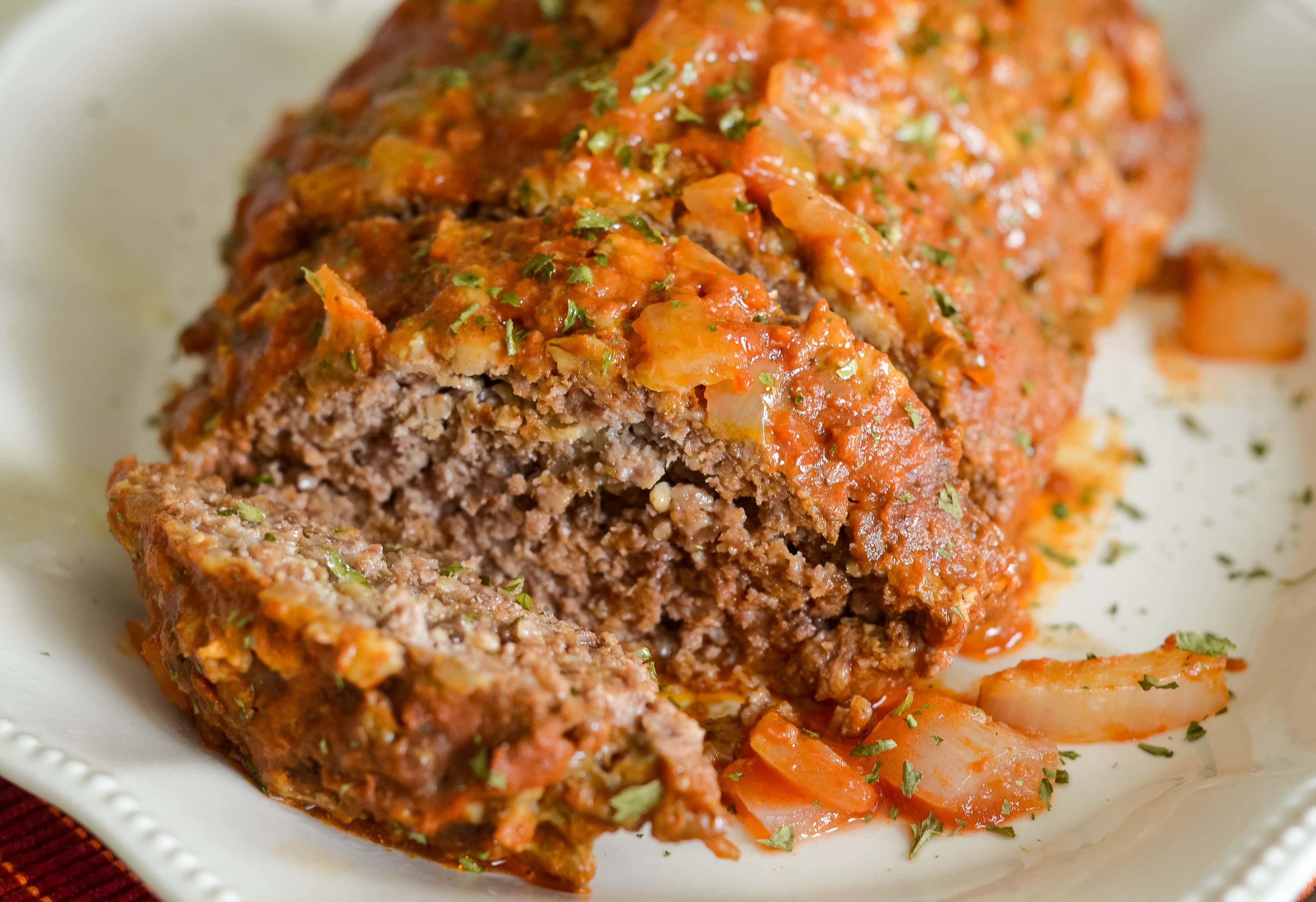 Easiest Slow Cooker Meatloaf - Mommy Hates Cooking