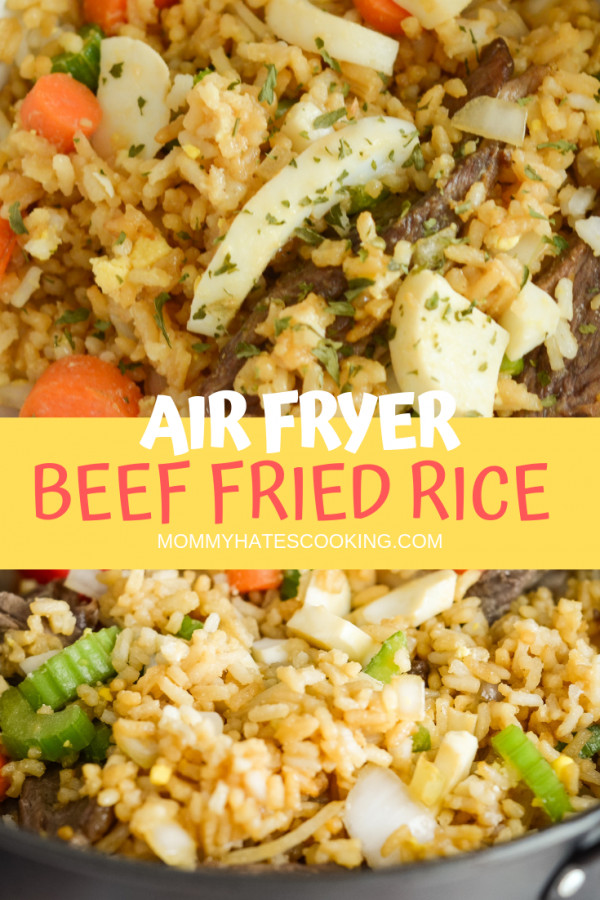 Air Fryer Beef Fried Rice