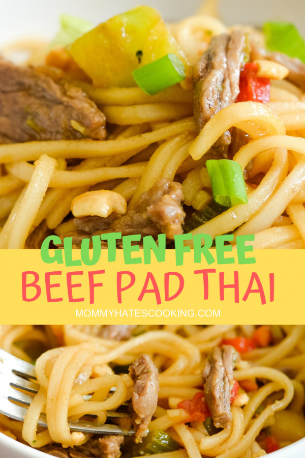 Beef Pad Thai for Pinterest