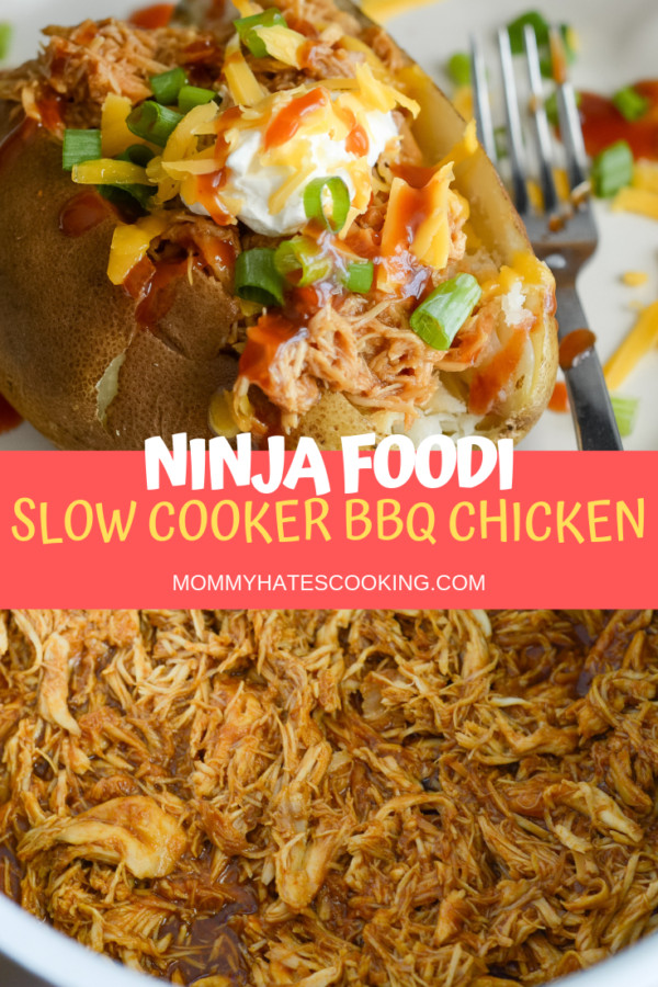 Ninja Foodi Slow Cooker BBQ Chicken