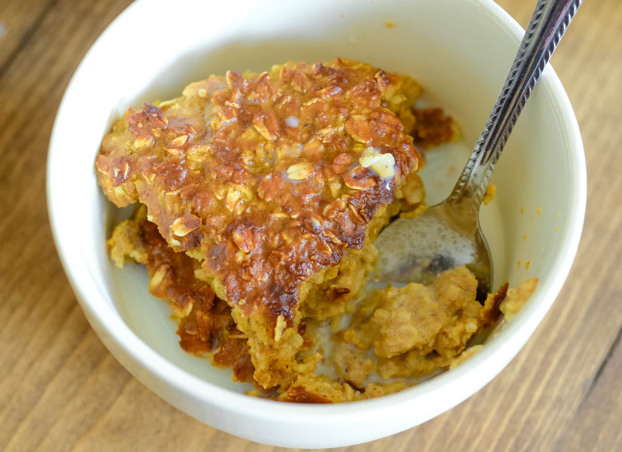 Ninja Foodi Baked Pumpkin Oatmeal Mommy Hates Cooking