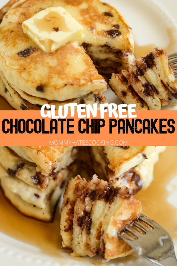 Chocolate Chip Pancakes (Gluten-Free)