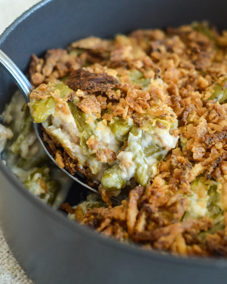 Easy Green Bean Casserole in the Ninja Foodi - Mommy Hates Cooking