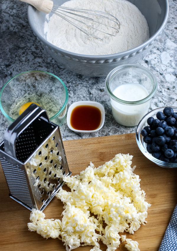 blueberry scone ingredients