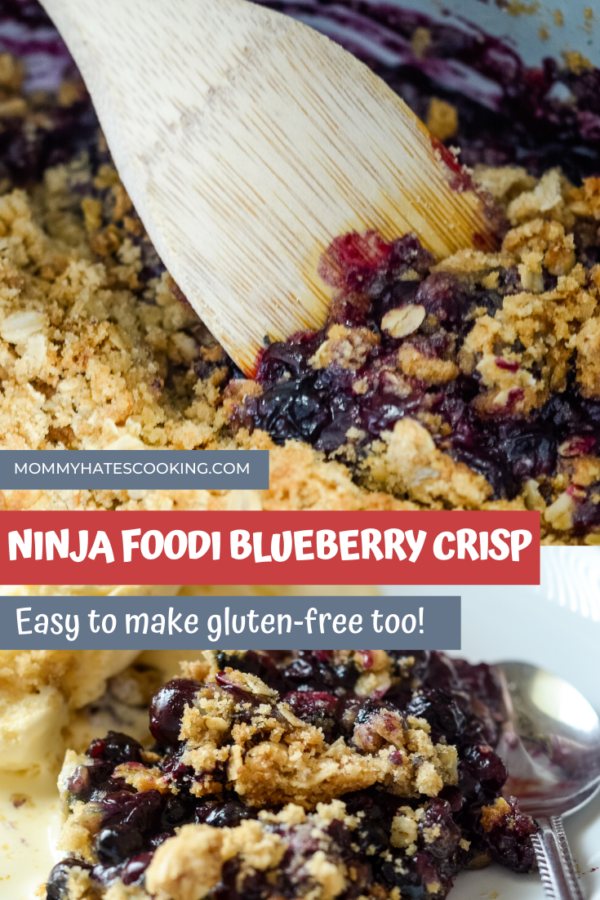 Ninja Foodi Blueberry Crisp (Gluten-Free)