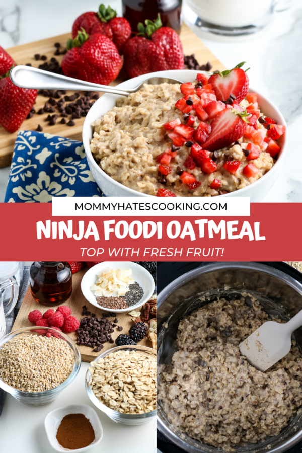 Ninja Foodi Oatmeal (Pressure Cooker Recipe)
